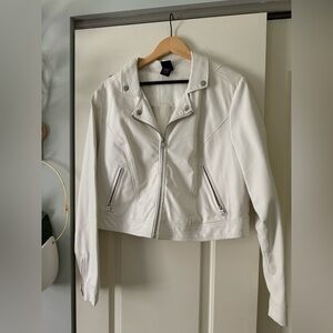 Faux leather jacket from Torrid, size 1X